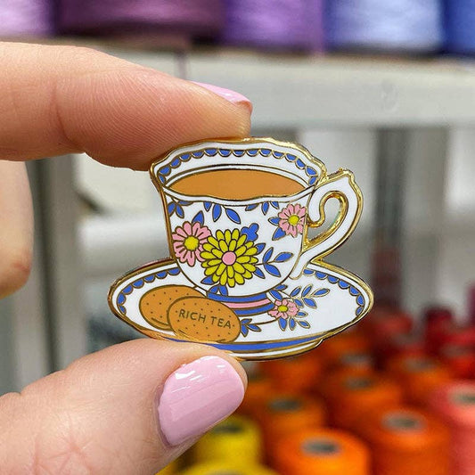 Teacup Magnetic Needle Minder