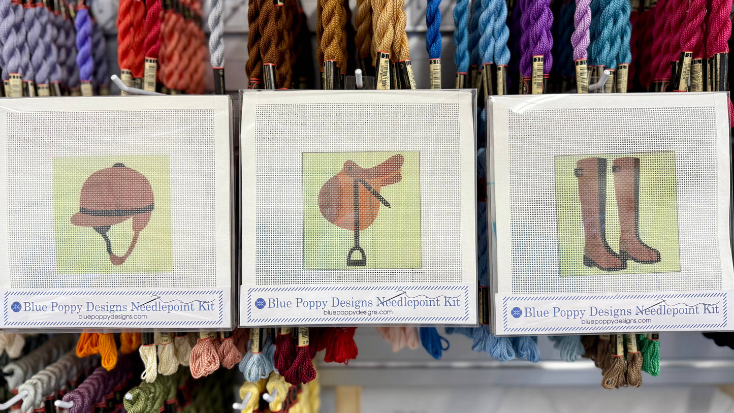 Riding Hat Needlepoint Kit