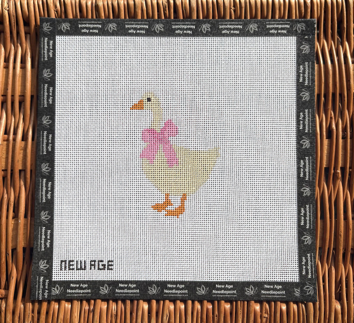 Pink Baby Goose Canvas