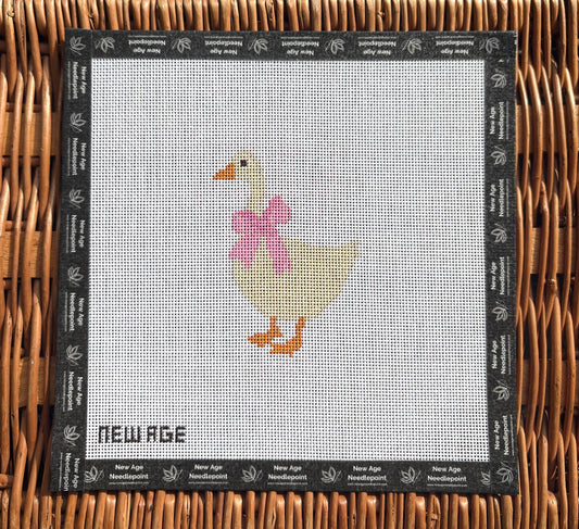 Pink Baby Goose Canvas