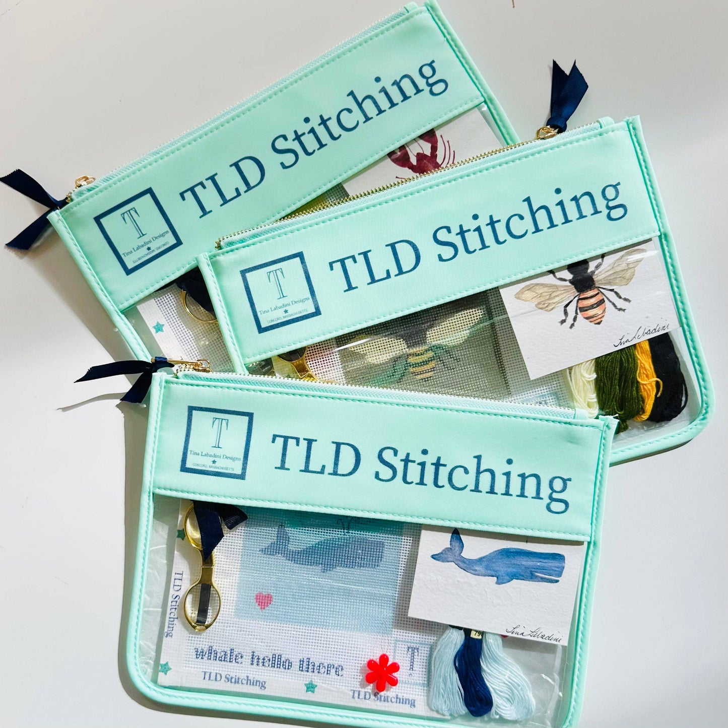 "I'm fine" needlepoint stitch kit