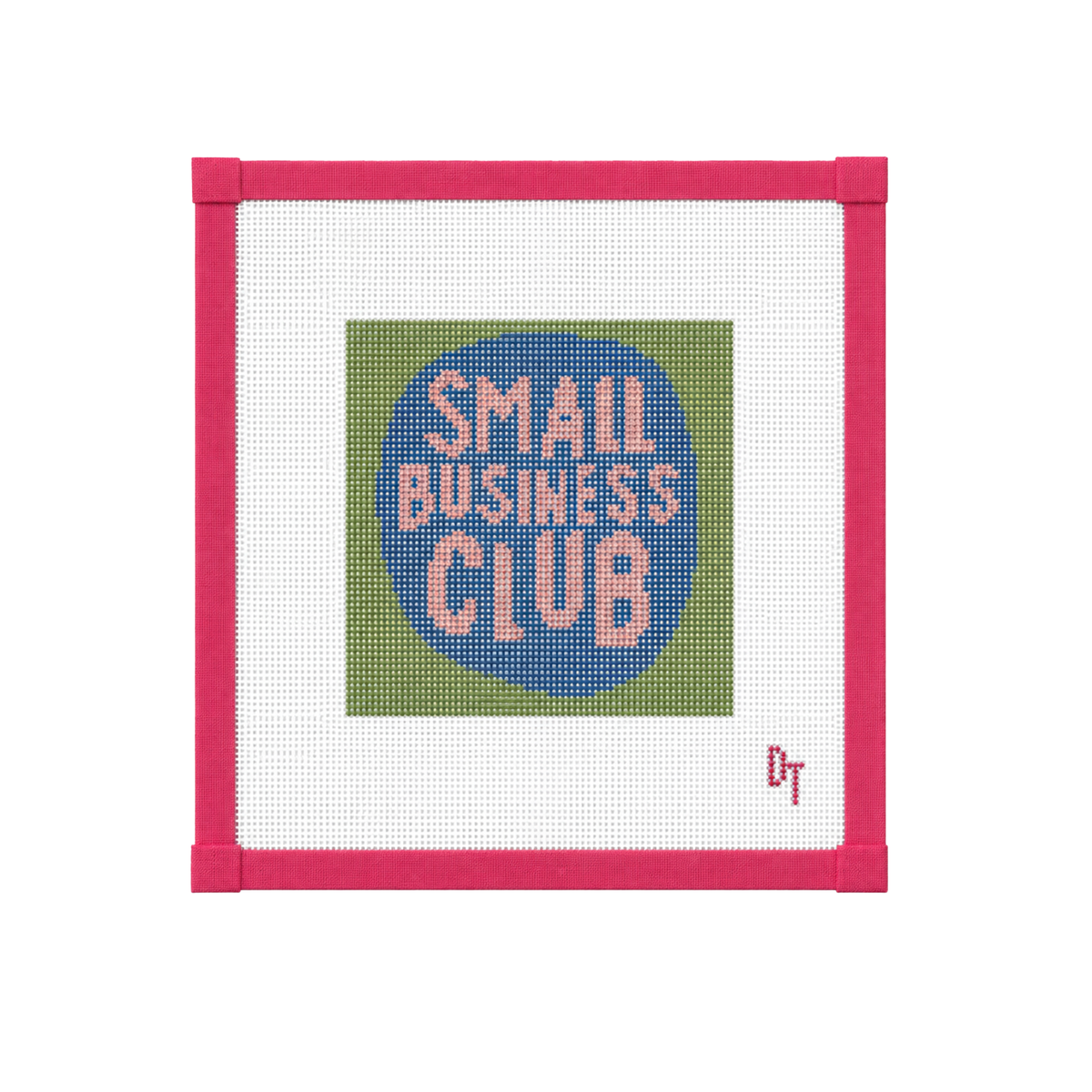 Small Business Club Needlepoint Canvas