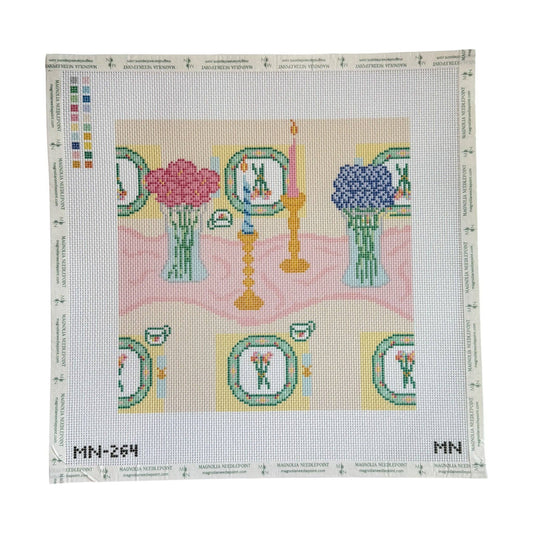 Tea & Tapers Place Setting Canvas