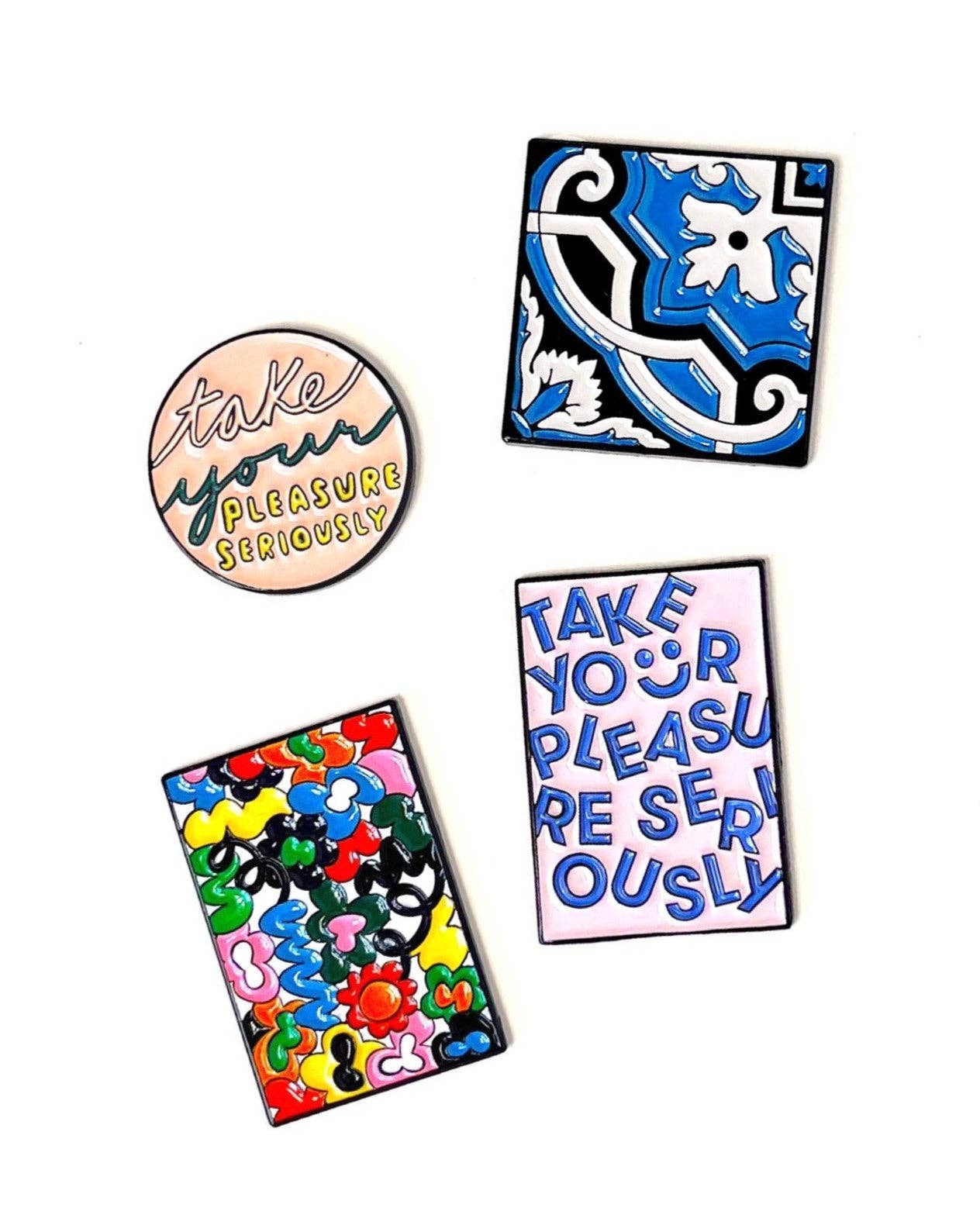 Needle Minder Portuguese Tile Magnet