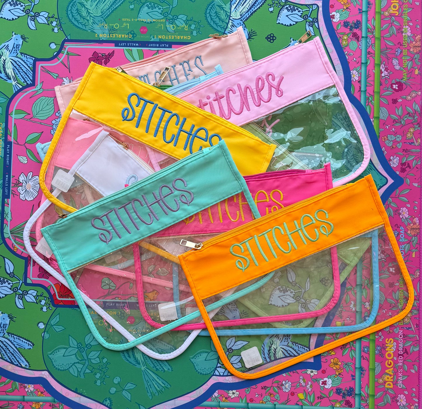 Stitches Travel Pouch