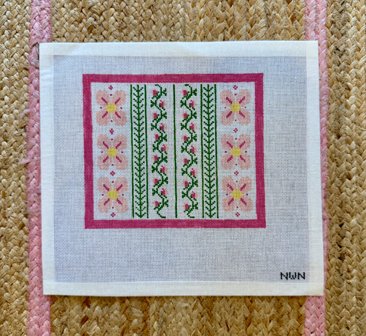 Pink Floral Canvas - Insert