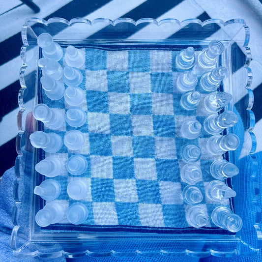 Chess Board Needlepoint Canvas