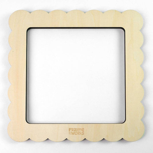 Scallop Square Large Needlepoint Stretcher Frame