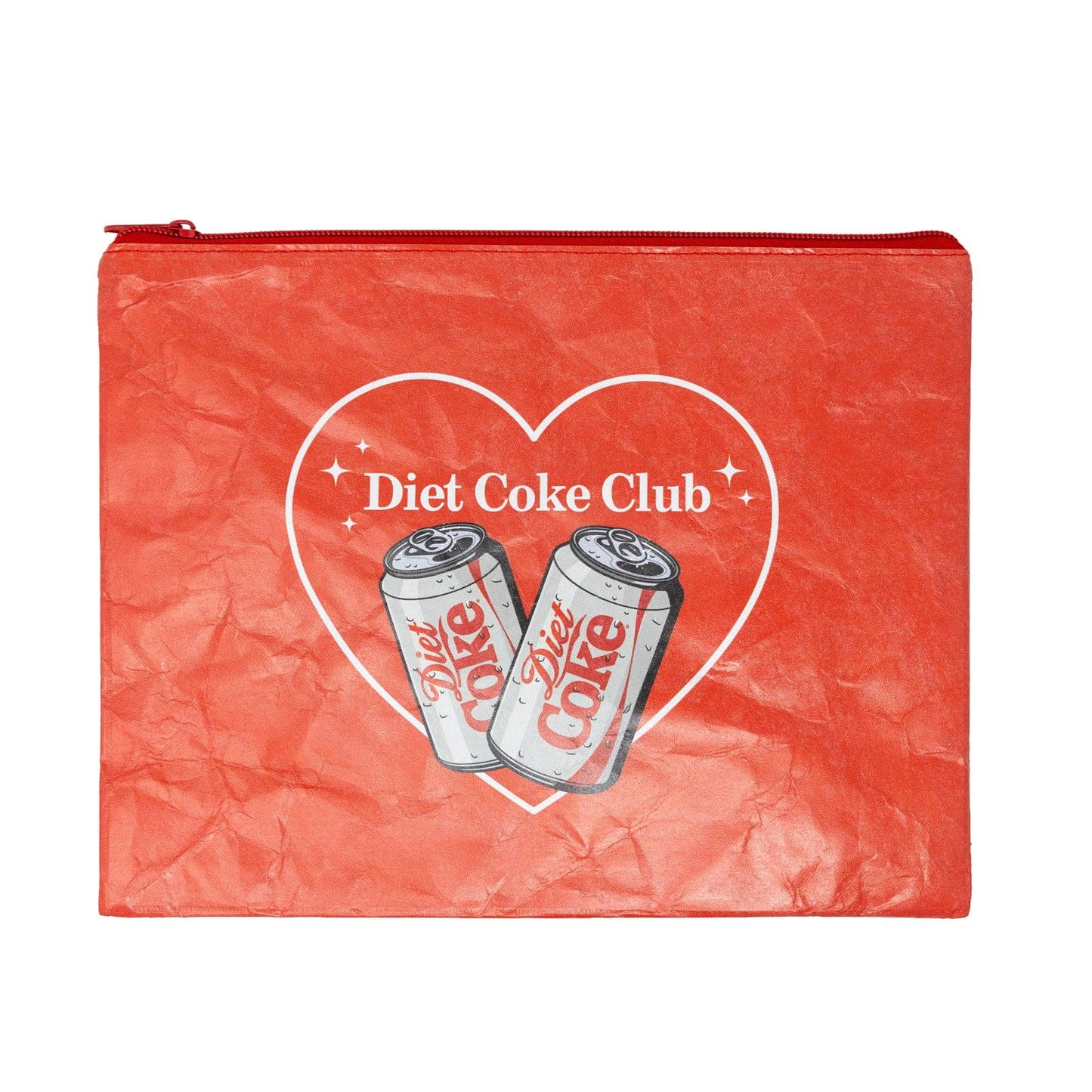 Diet Coke Club Tyvek Project Bag Licensed Coca-Col