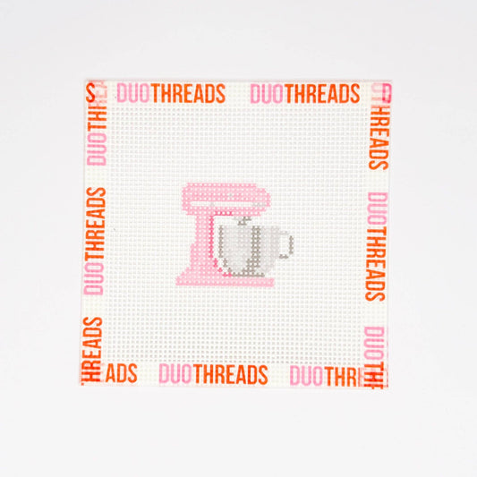 Whisk Me Away Stand Mixer Needlepoint Canvas