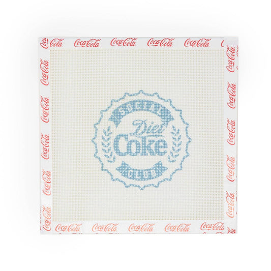 Diet Coke® Social Club Needlepoint Canvas | Licensed Coca-Cola® Product