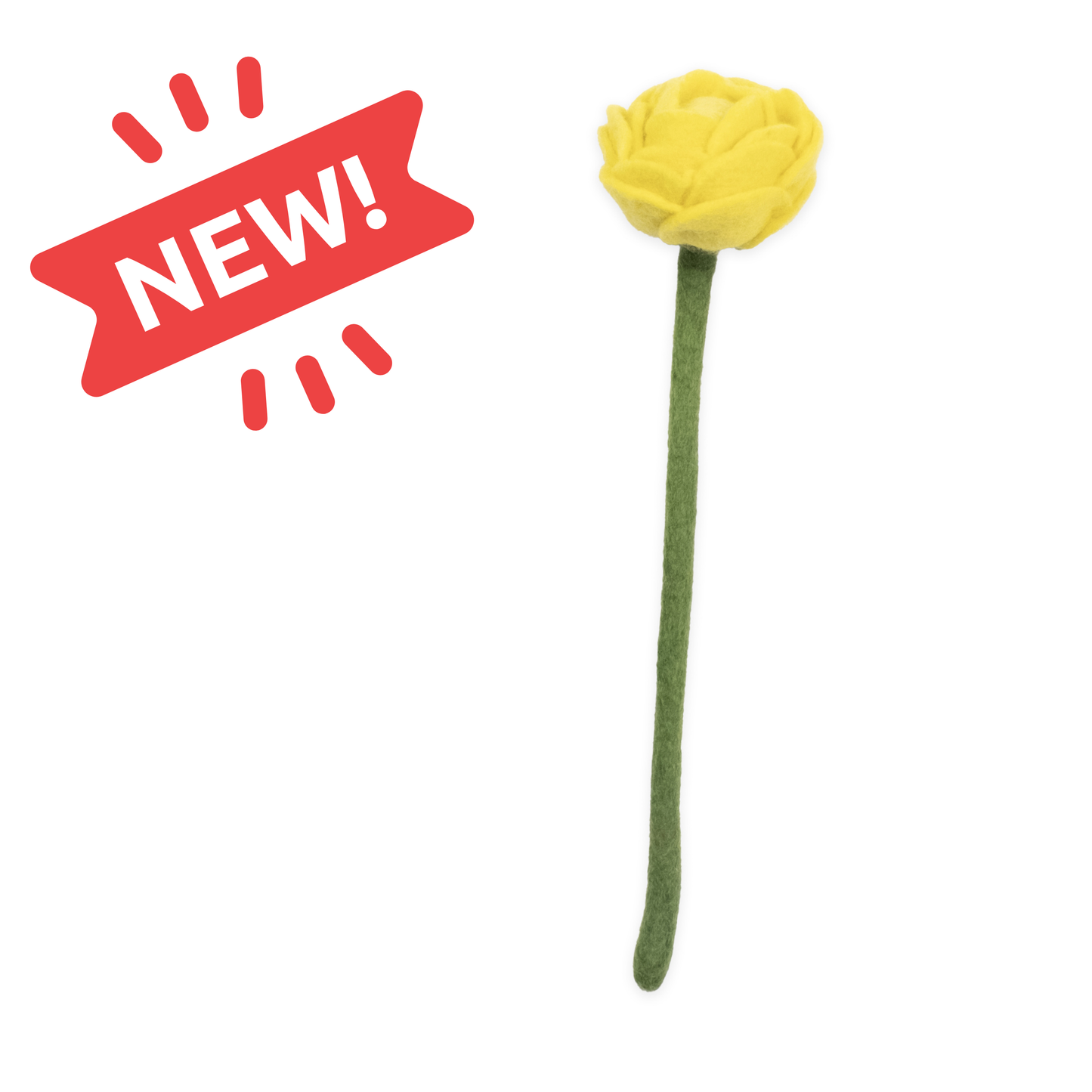 Felt Peony
