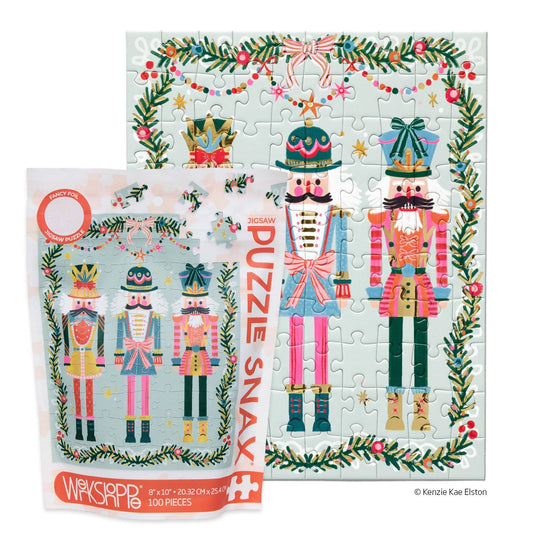 Nutcracker Season 100 Piece Christmas Puzzle Snax