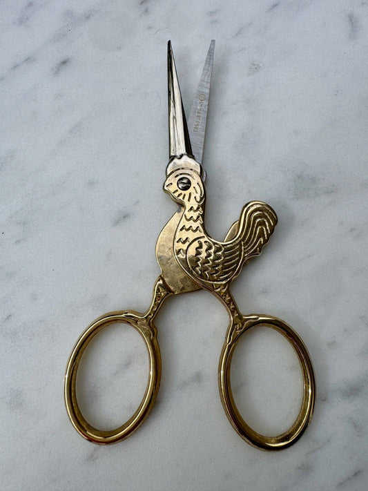 Coq of the Walk Gallic Rooster Scissors 4"