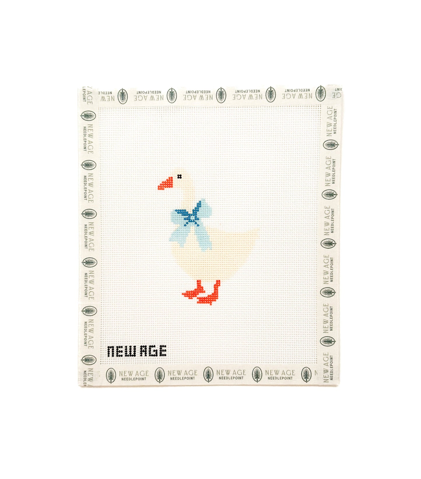 Blue Baby Goose Canvas
