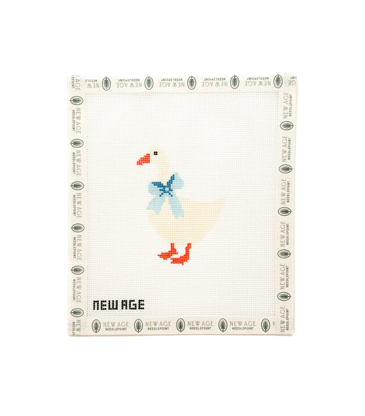 Blue Baby Goose Canvas