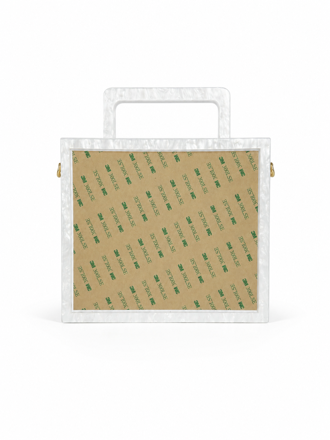 Self Finishing Acrylic Box Clutches