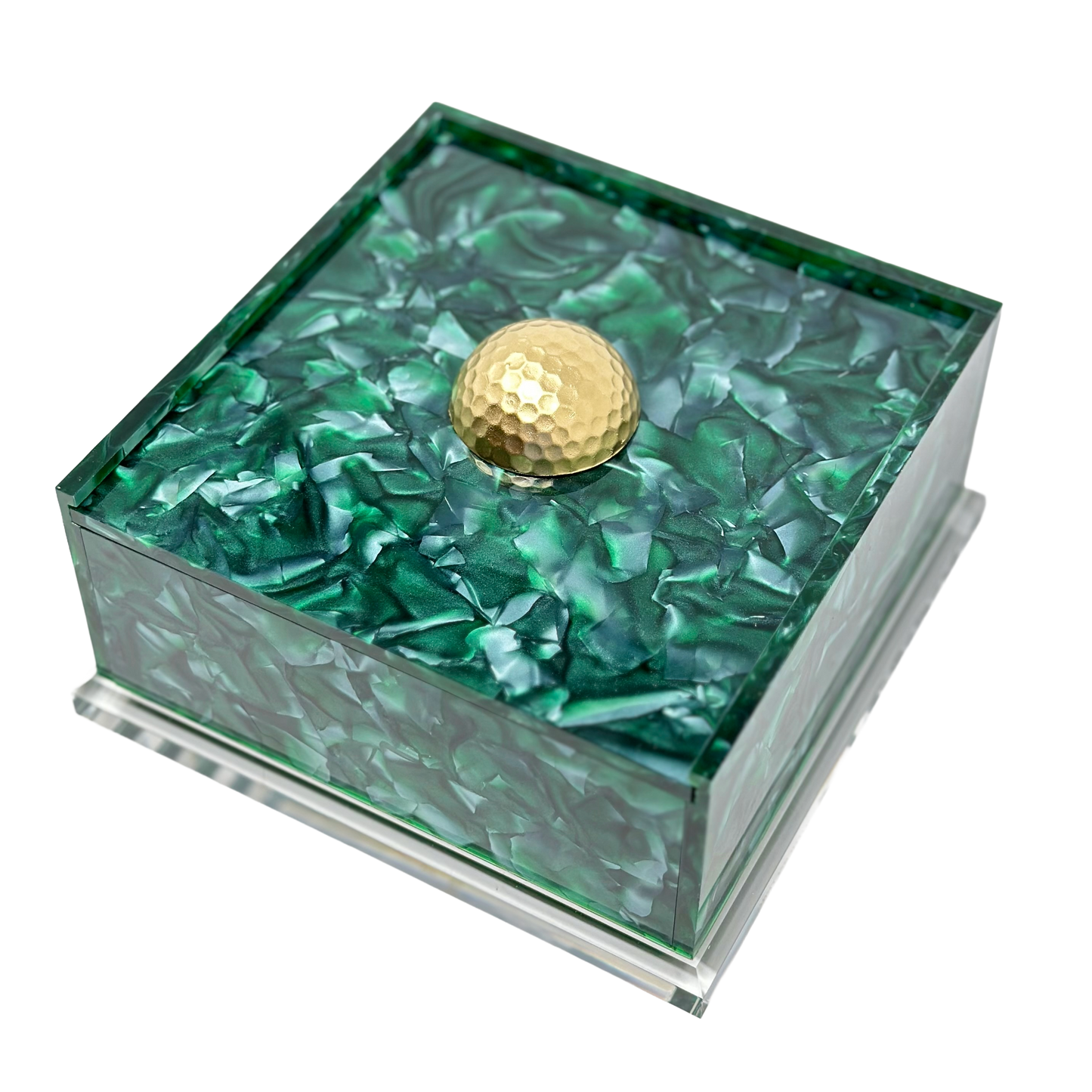 Golf Ball Cocktail Napkin Box
