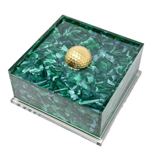 Golf Ball Cocktail Napkin Box
