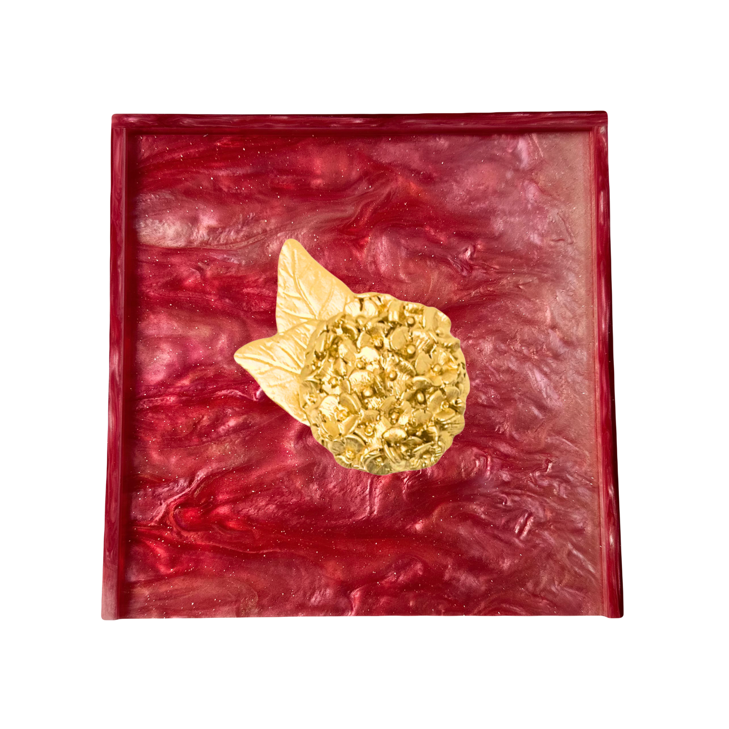 Hydrangea Cocktail Napkin Box