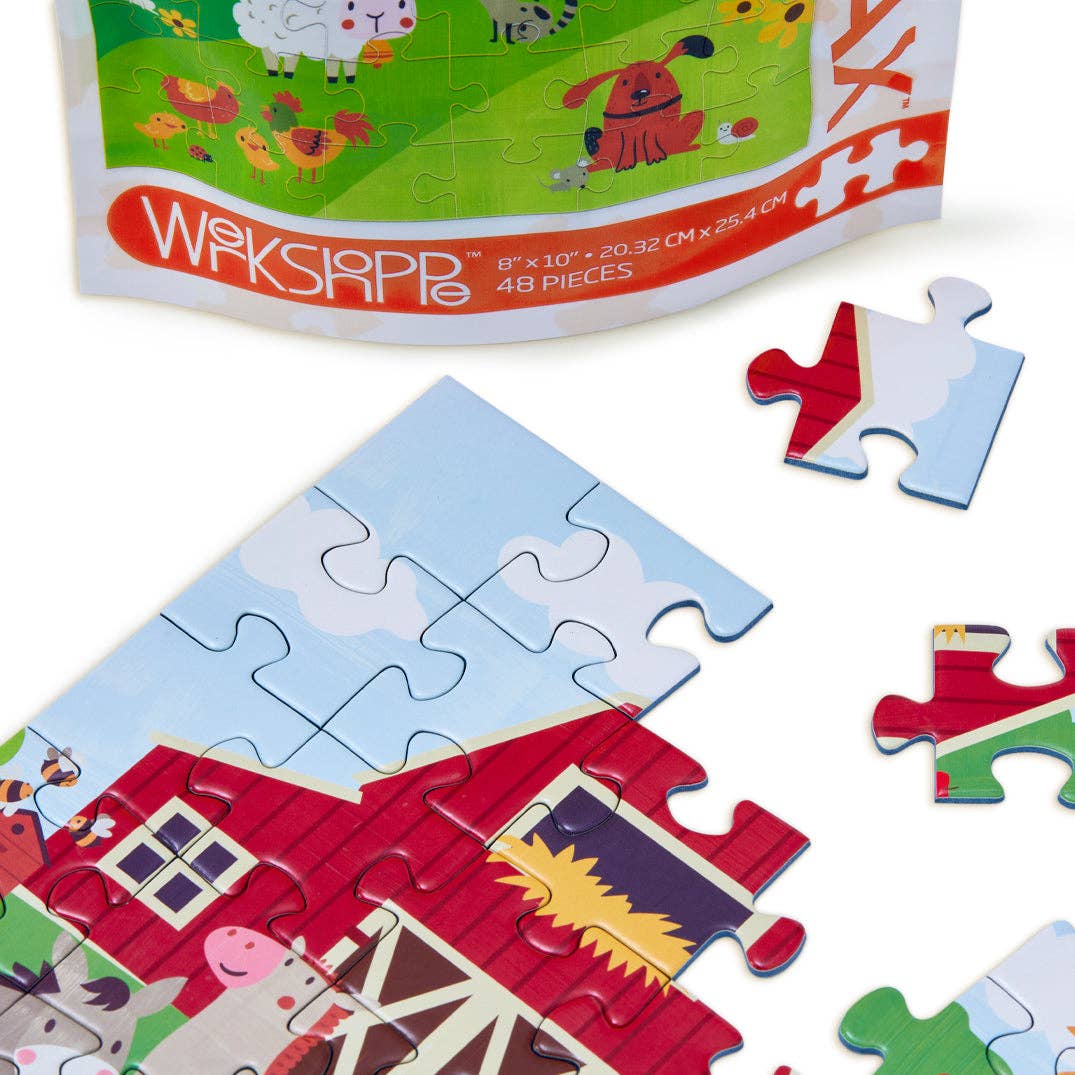 Farm Life 48 Piece Puzzle Snax