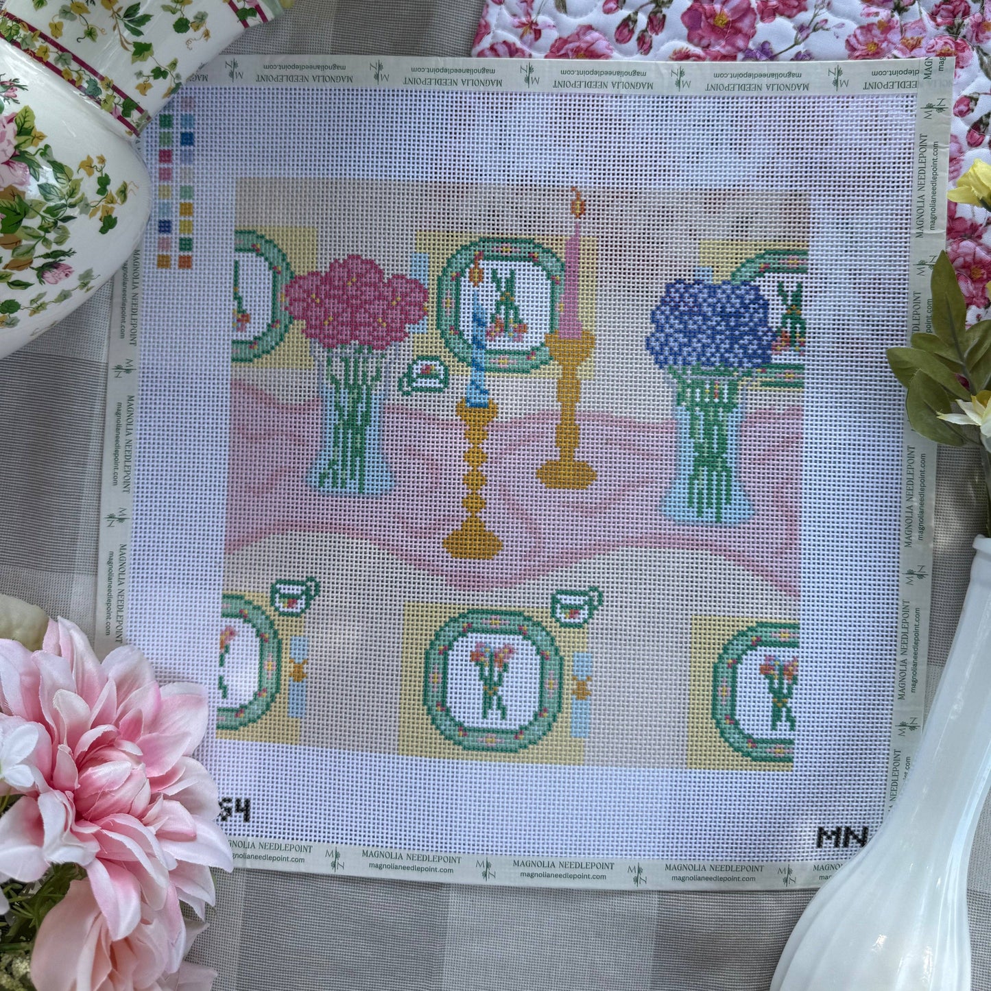 Tea & Tapers Place Setting Canvas