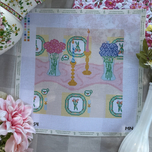 Tea & Tapers Place Setting Canvas