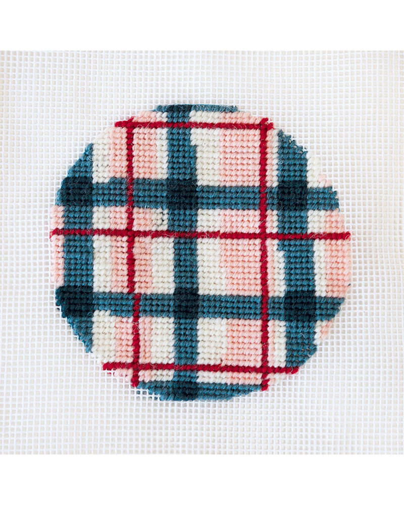 Winter Lodge Needlepoint Ornament Kit