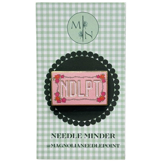 NDLPT Pink Flowers Needle Minder