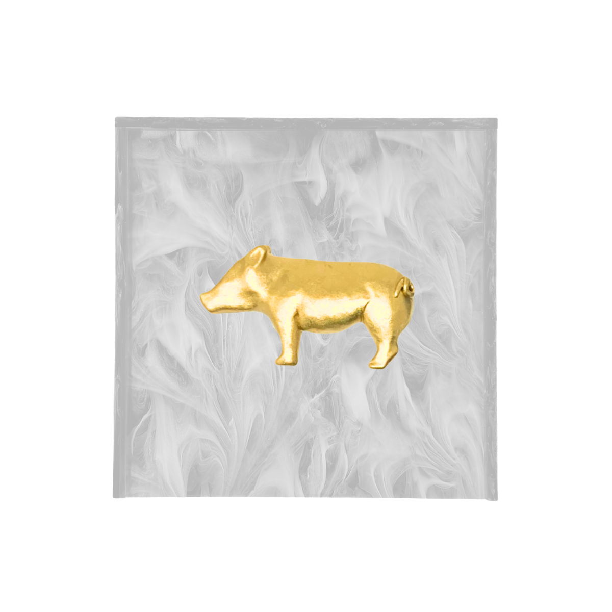 Pig Cocktail Napkin Box