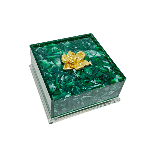 Magnolia Cocktail Napkin Box