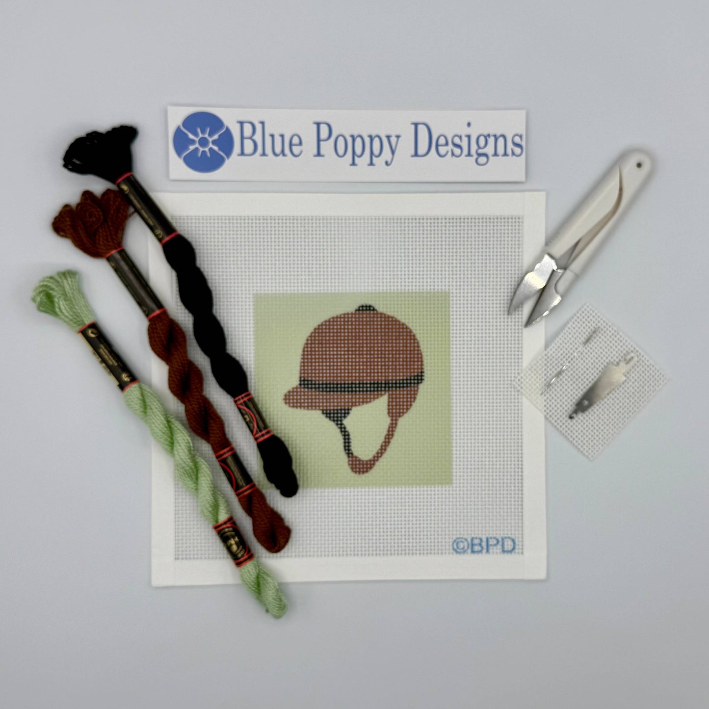 Riding Hat Needlepoint Kit