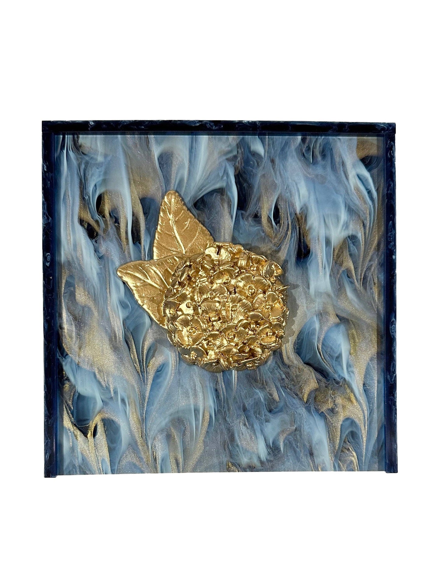 Hydrangea Cocktail Napkin Box