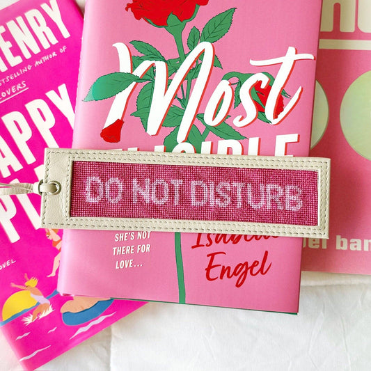 "Do Not Disturb" All-In-One Needlepoint Bookmark Kit