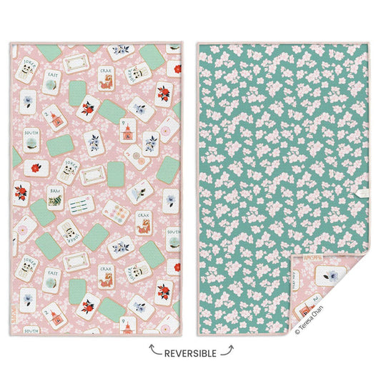 Mahjong Microfiber Kitchen Towel, Mother's Day Gift