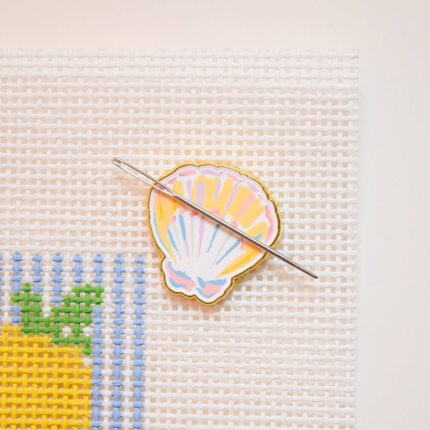 Seashell Needle Minder