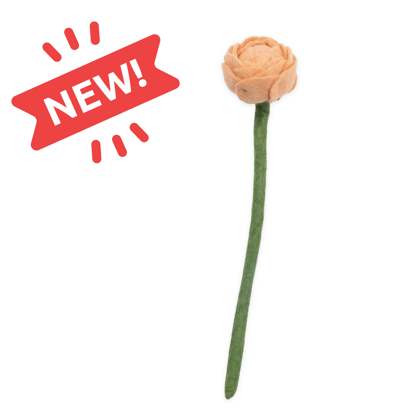 Felt Peony