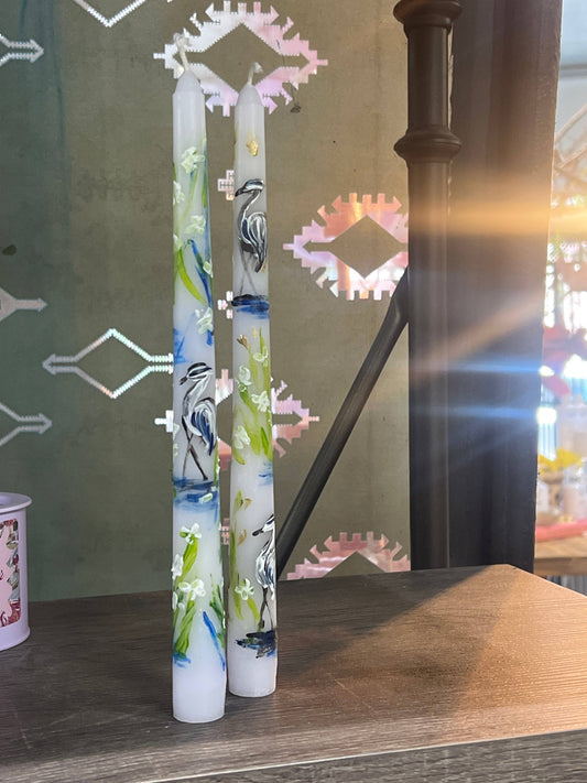 Heron Candle Stick Set