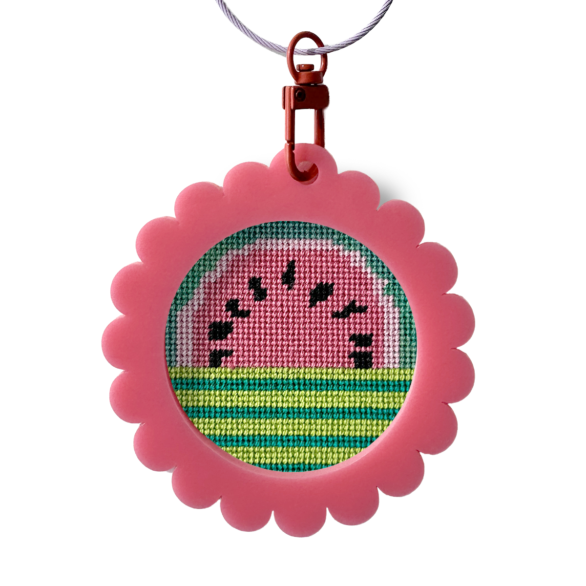 Bag Tag: Large Scallop Round