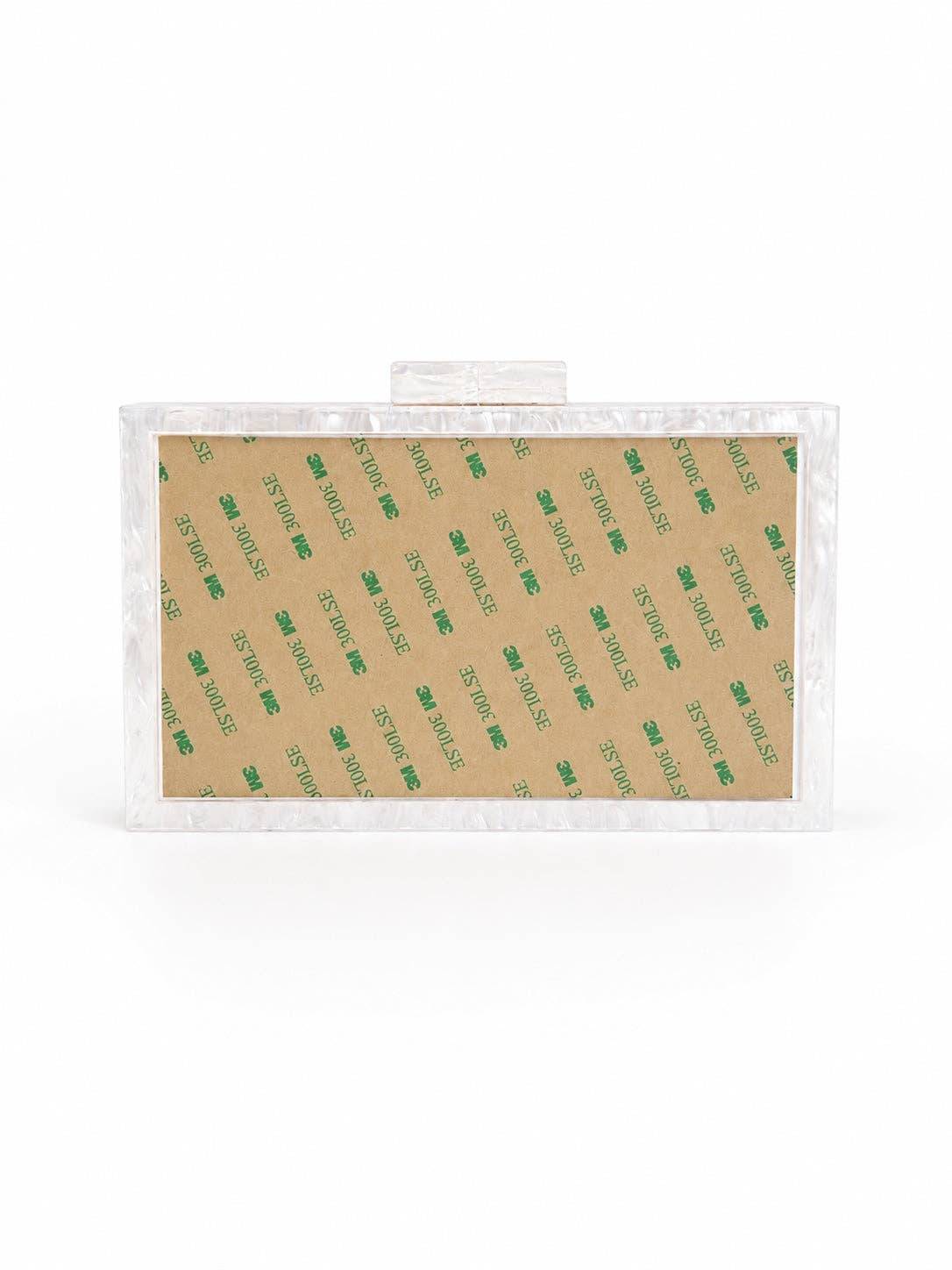 Self Finishing Acrylic Box Clutches