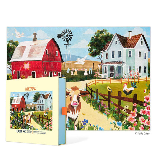 Wildflower Farm 1000 Piece Puzzle, Spring Gift