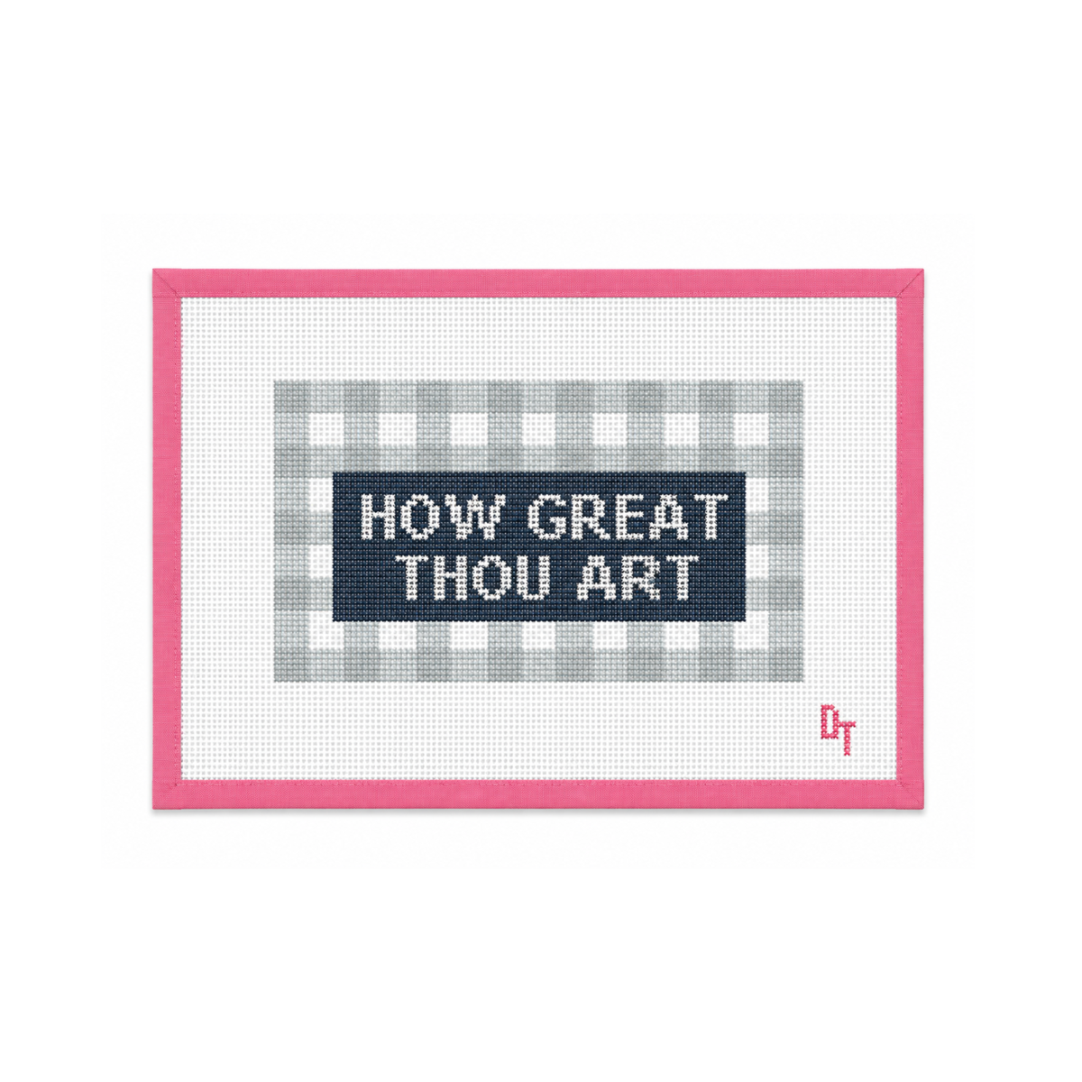How Great Thou Art Needlepoint Canvas