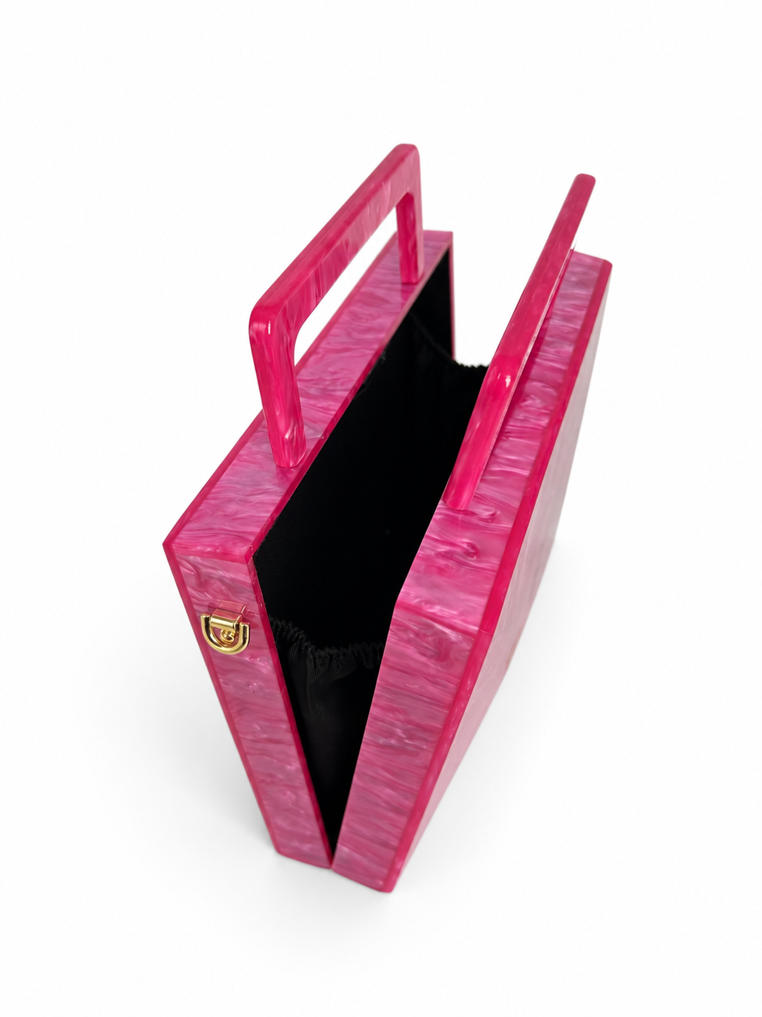 Self Finishing Acrylic Box Clutches