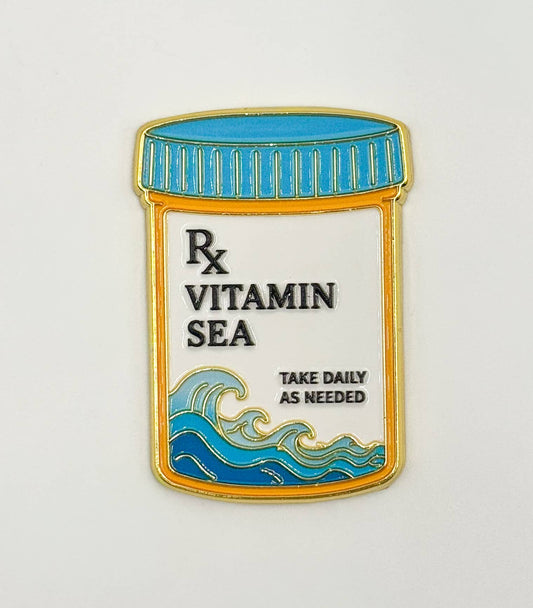 Vitamin Sea Rx Needle Minder | Coastal Needlepoint Accessory