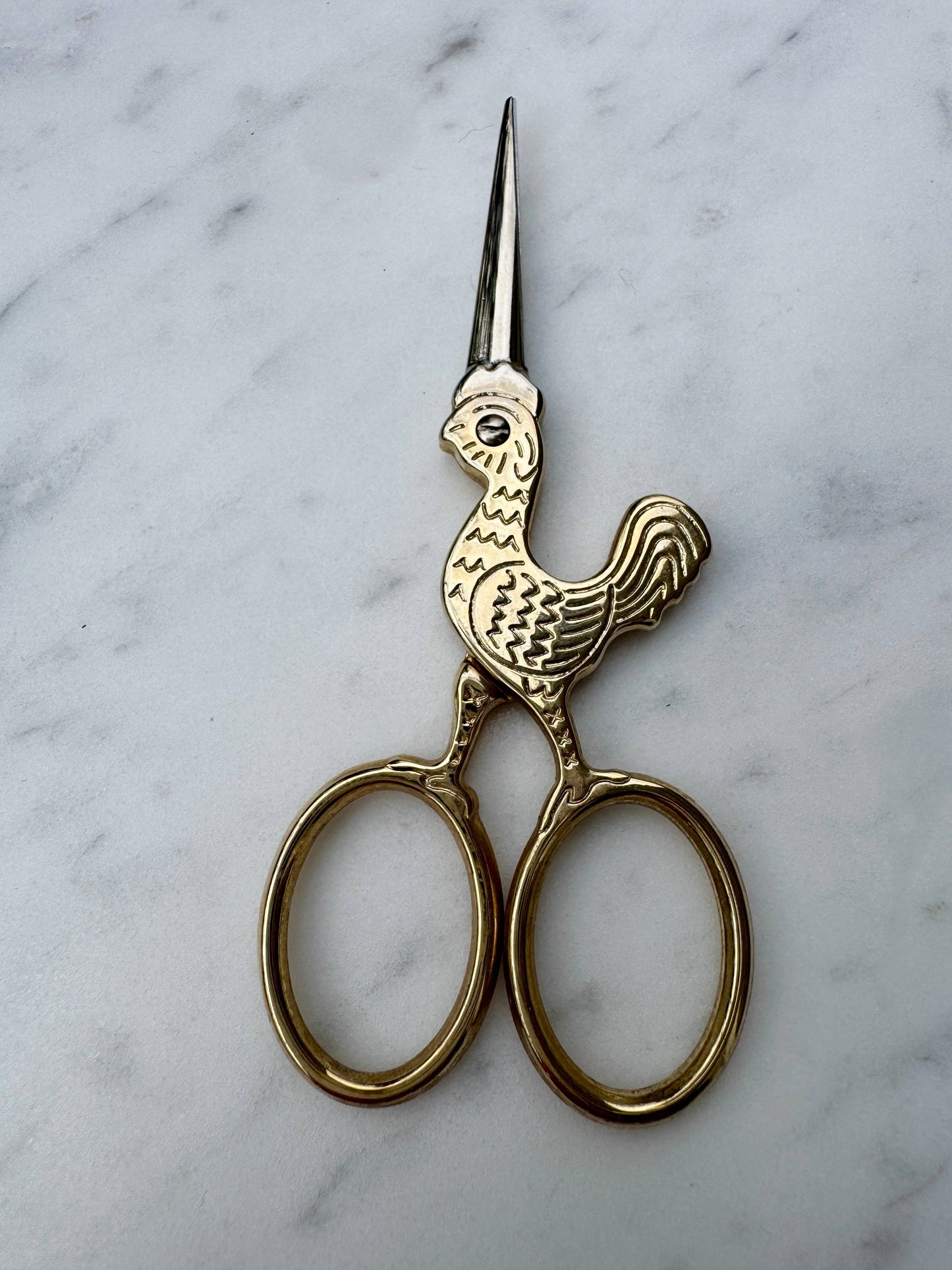 Coq of the Walk Gallic Rooster Scissors 4"