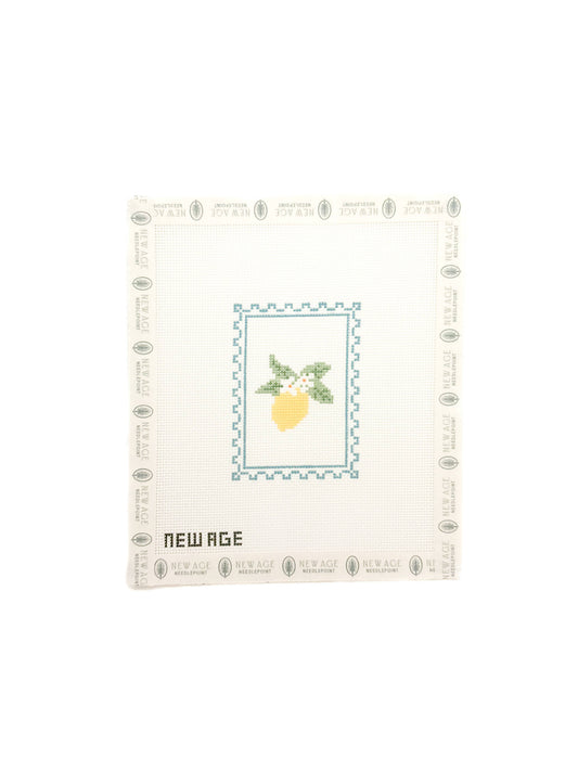 Lemon Stamp Canvas