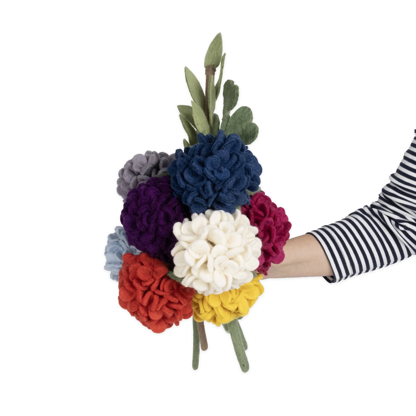 Felt Hydrangea Flower