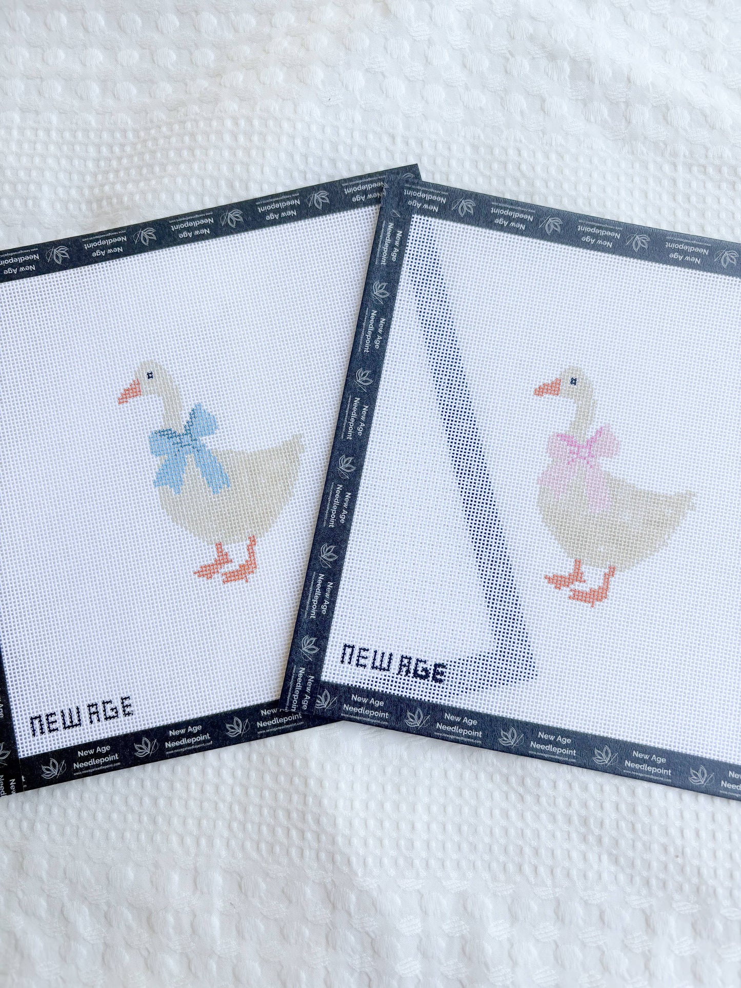 Blue Baby Goose Canvas
