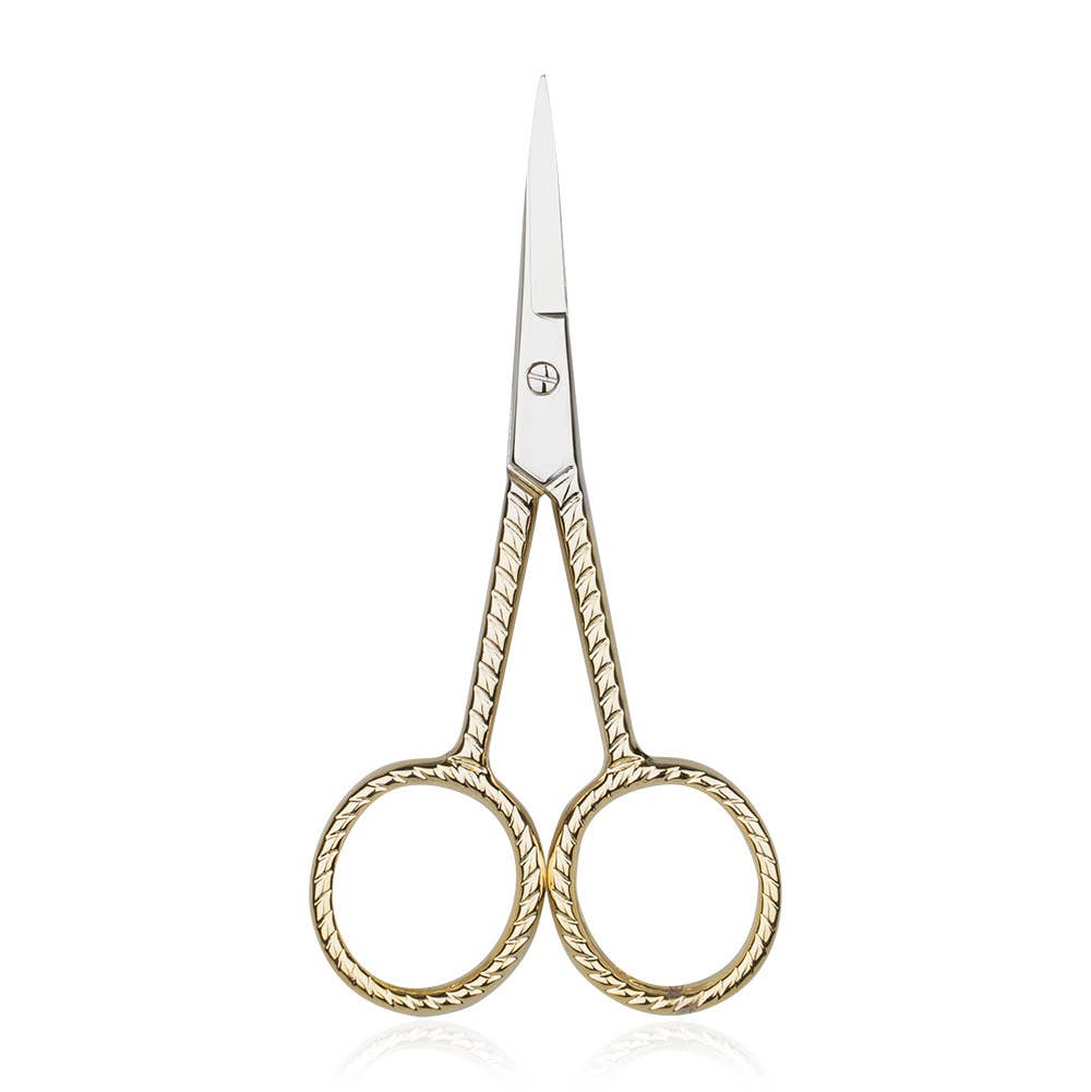 Ribbon Handled Stainless Steel Utility Scissors 4"