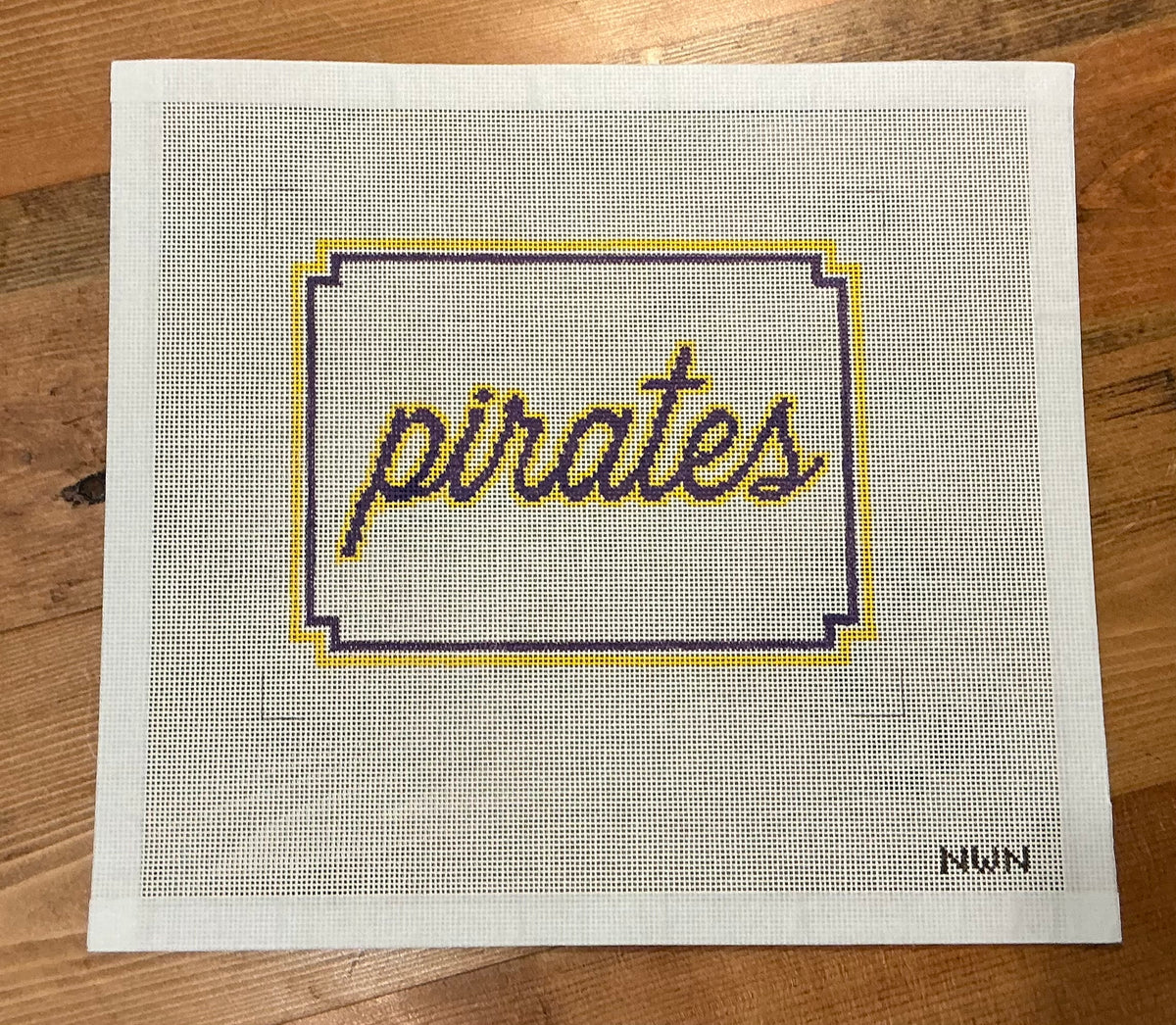 Pirates Needlepoint Clutch Canvas - 6x7